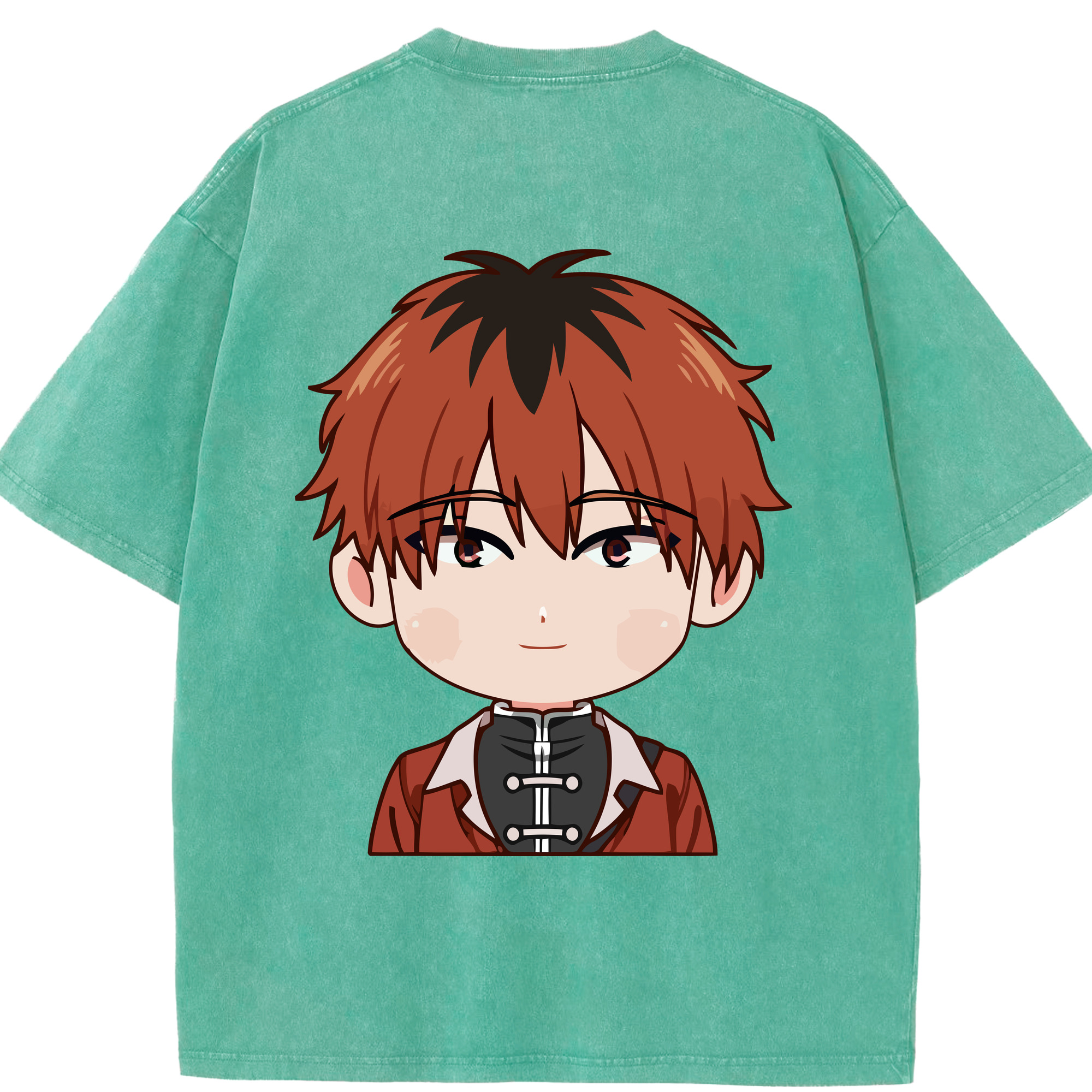 （画像用） 葬送のフリーレン Frieren 綿100% ヴィンテージ風 半袖Tシャツ（背面プリント）